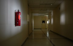 Fire extinguisher placement matters in a data center, especially in relation to other systems.